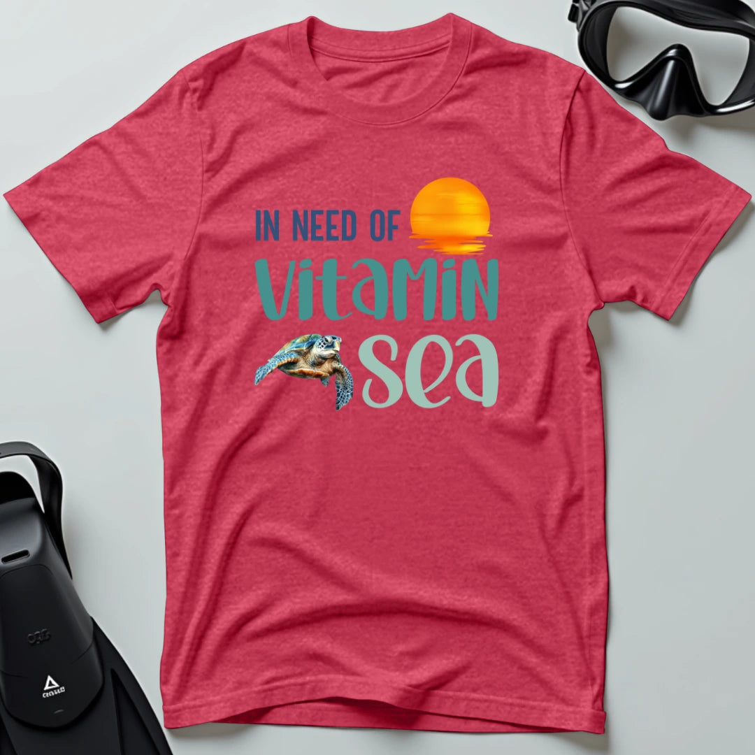 In Need of Vitamin Sea - Turtle T-shirt