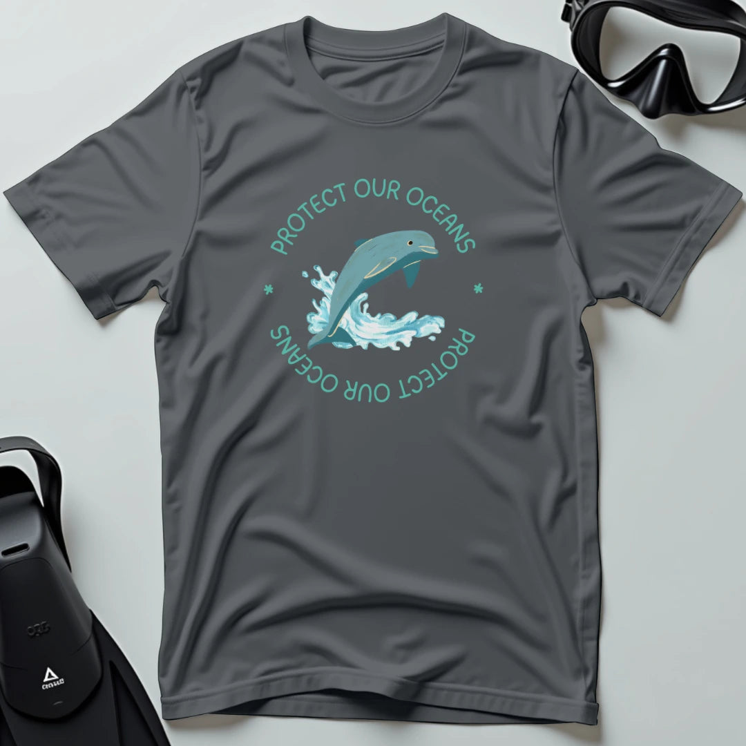 Protect Our Oceans Dolphin T-shirt