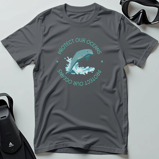 Protect Our Oceans Dolphin T-shirt