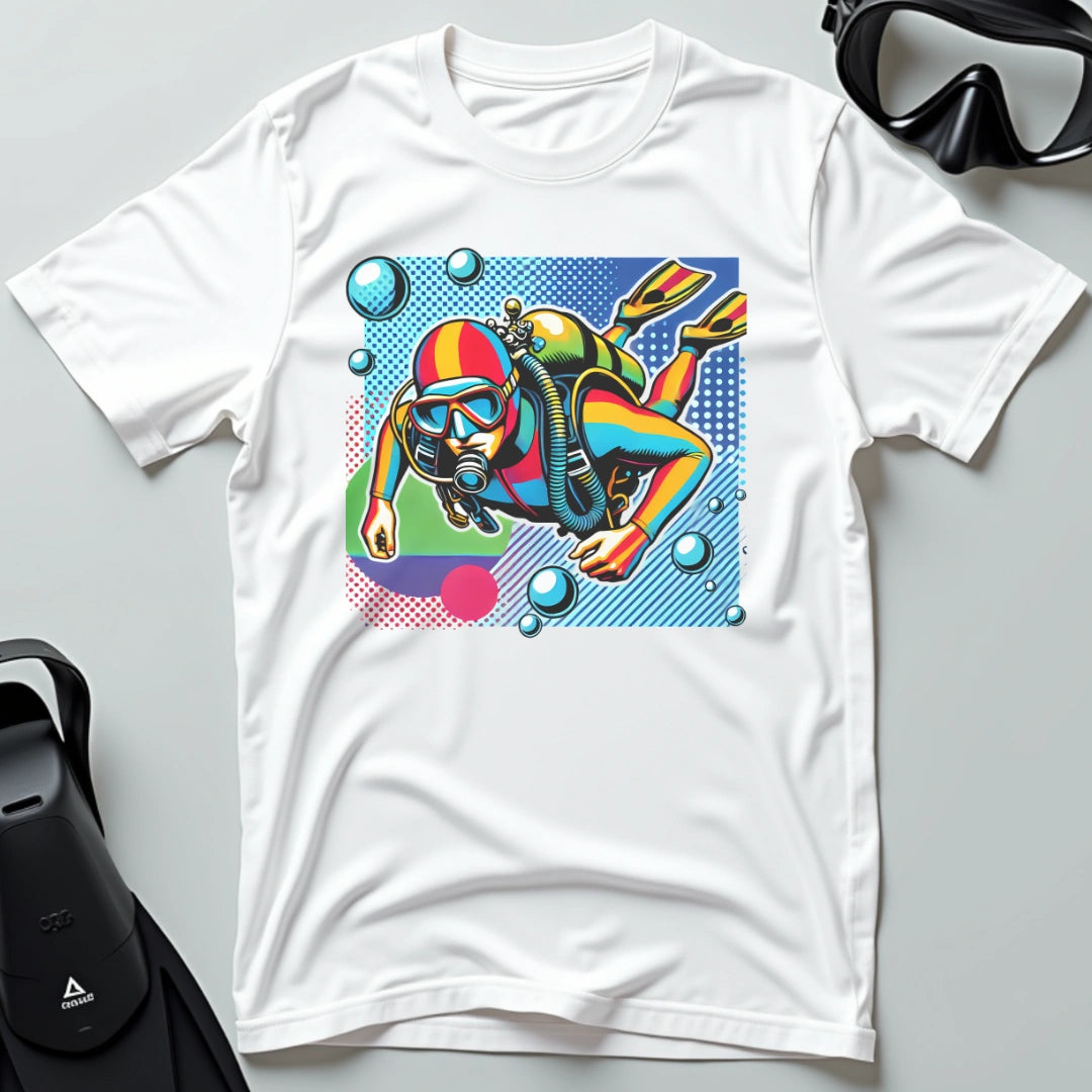 Pop Art Diver T-shirt