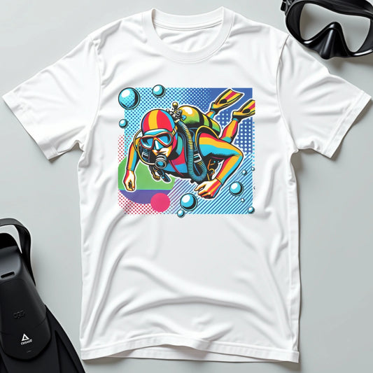 Pop Art Diver T-shirt