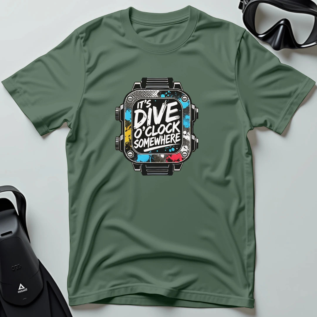 It's Dive o'clock T-shirt