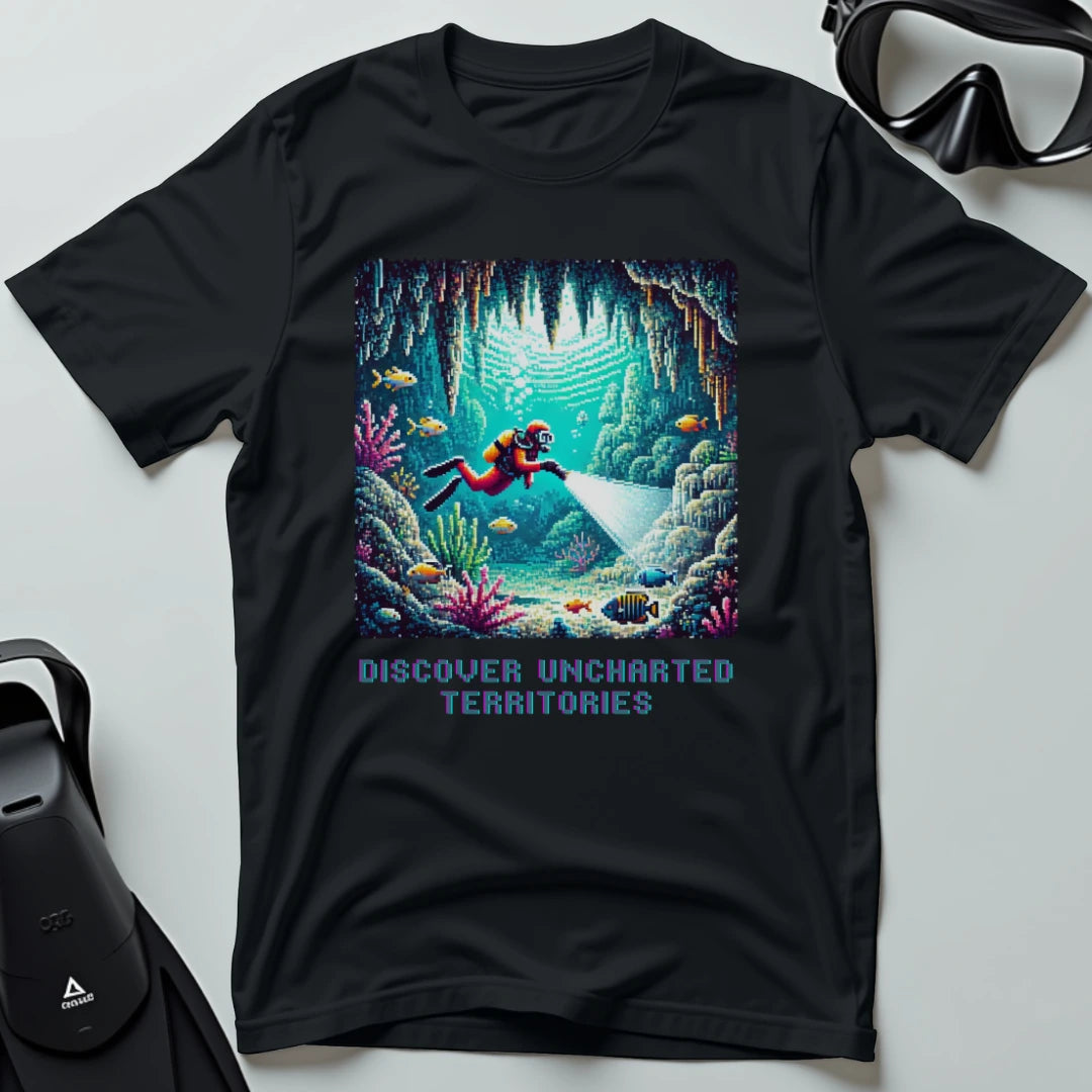 Discover Uncharted Territories Video Game T-shirt