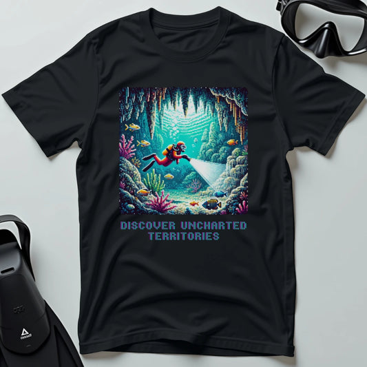 Discover Uncharted Territories Video Game T-shirt
