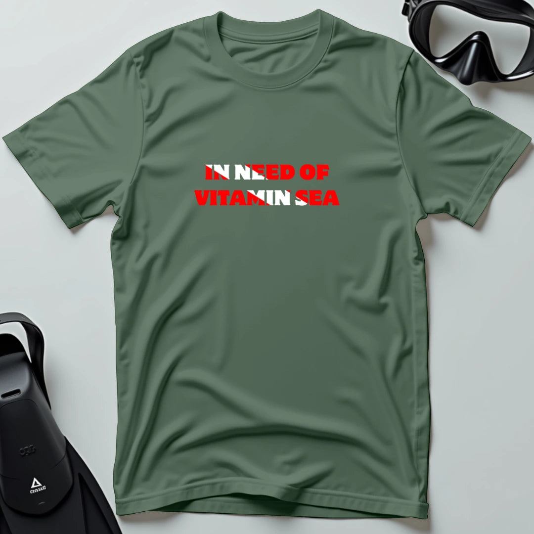 In need of Vitamin Sea - Flag T-shirt