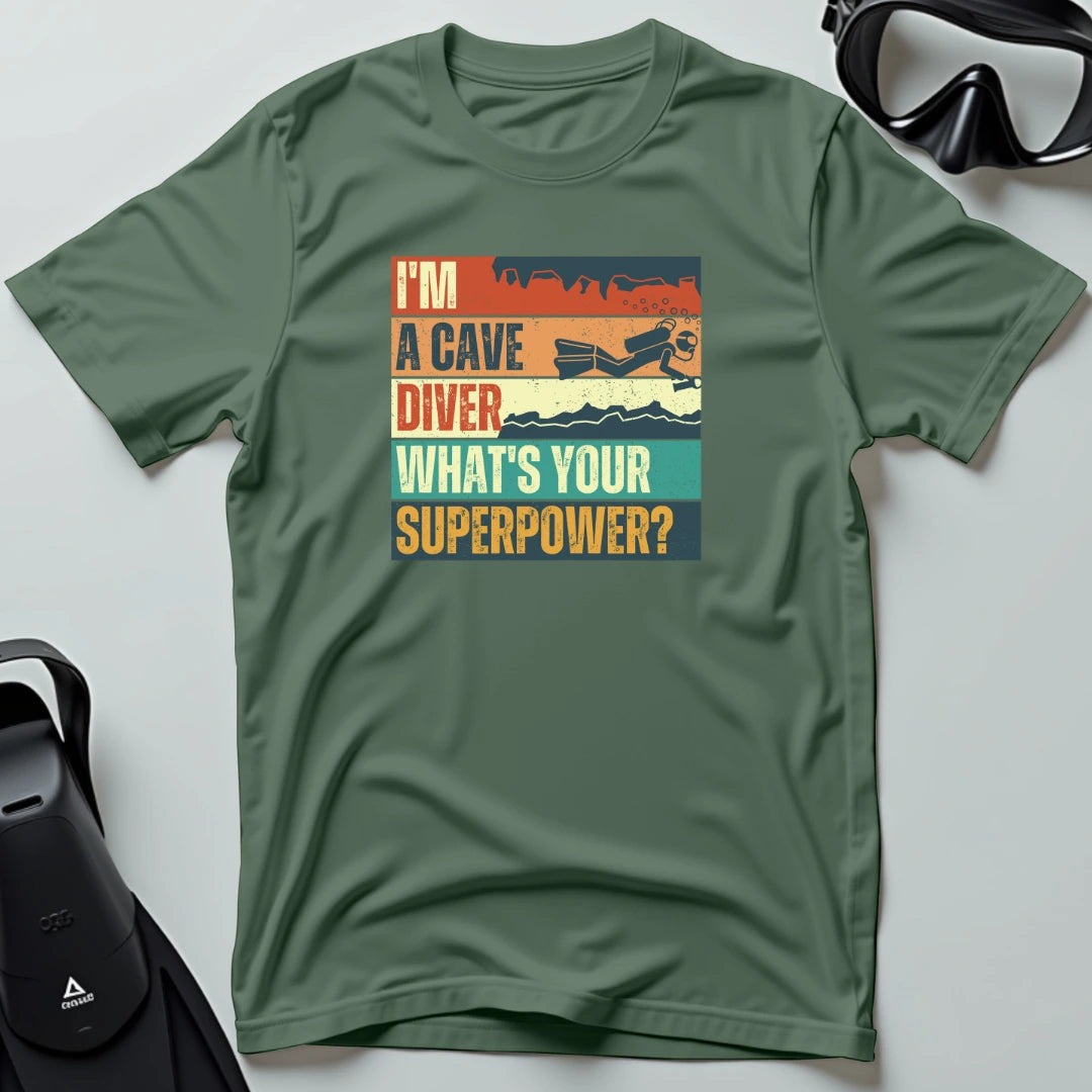 What's Your Superpower Cave T-shirt