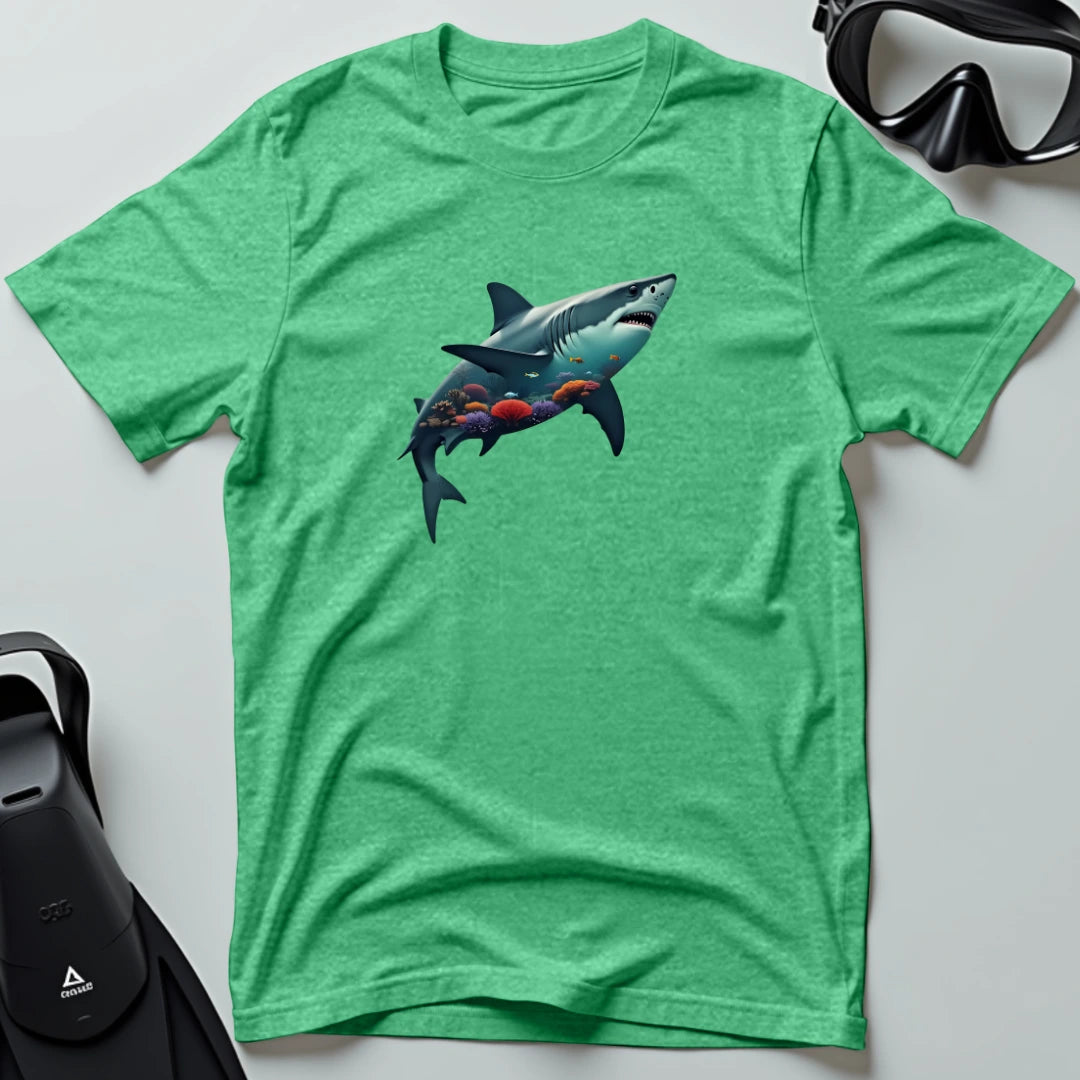 Shark`s Silhouette T-shirt