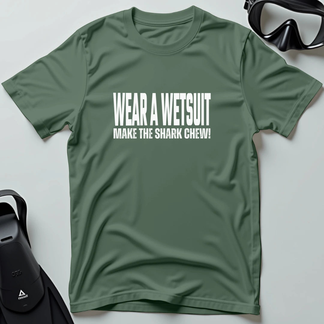 Wear a wetsuit T-shirt
