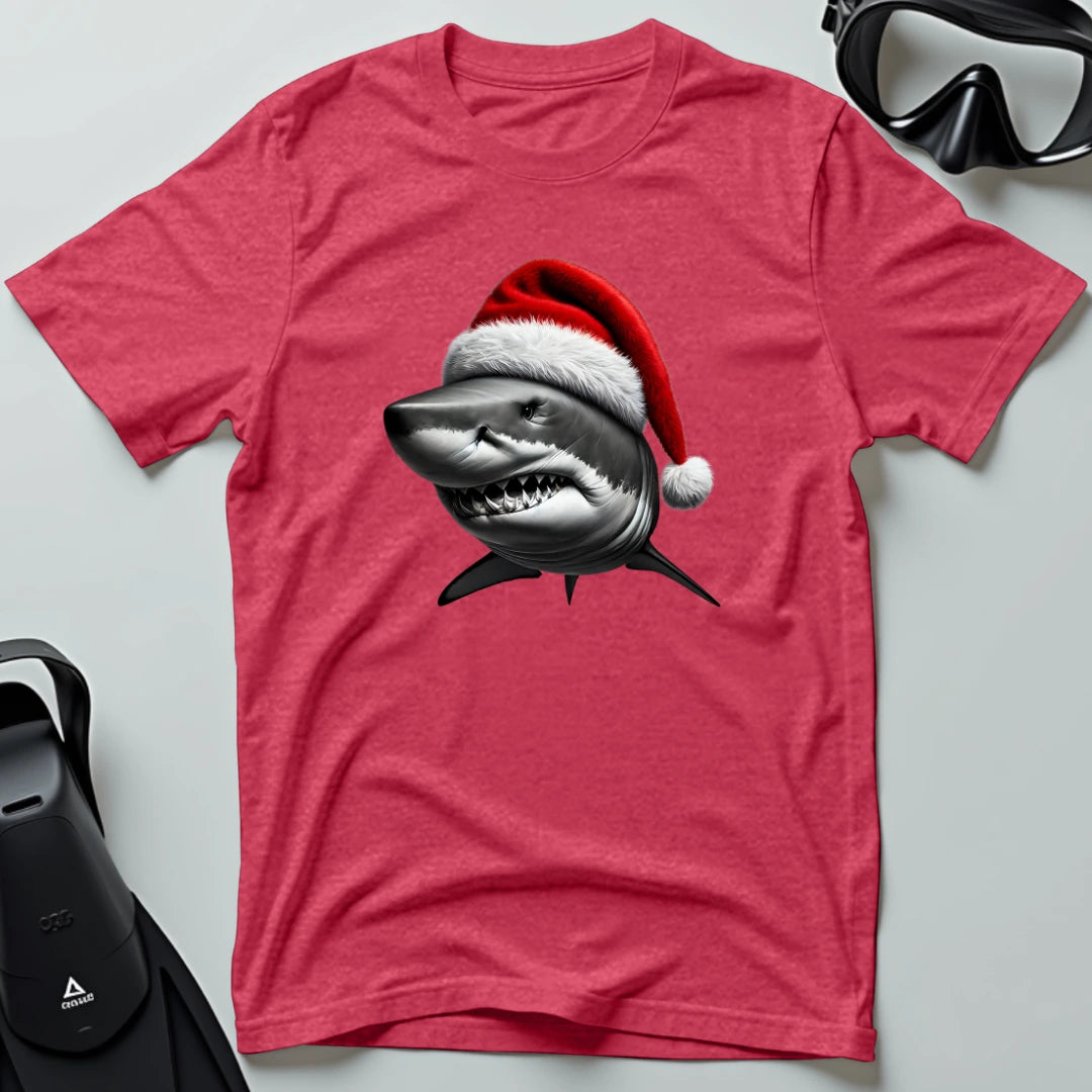 Christmas Shark T-shirt