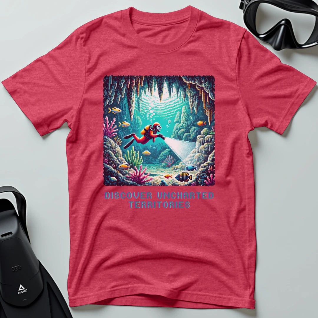 Discover Uncharted Territories Video Game T-shirt