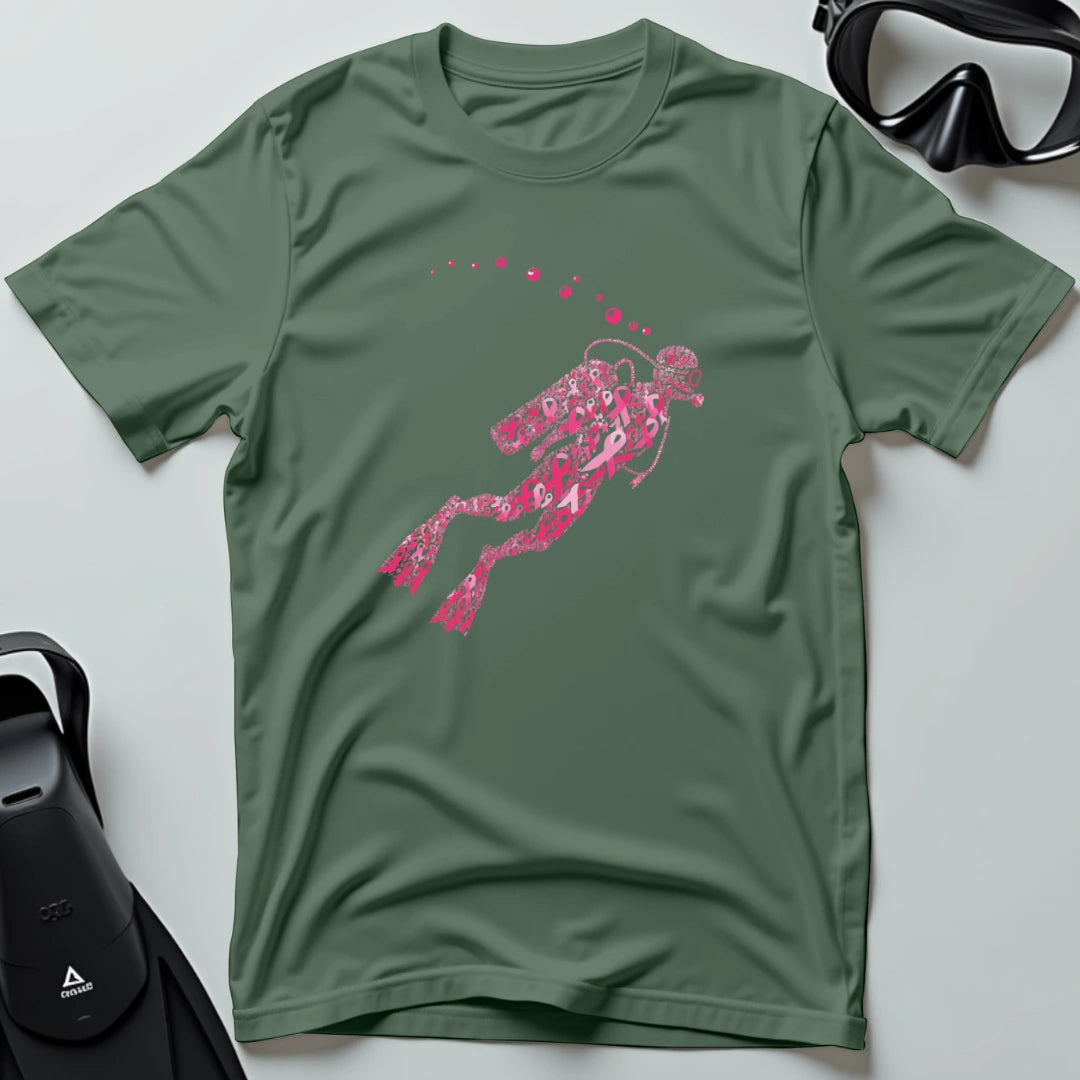 Cancer Awareness - Diver T-shirt