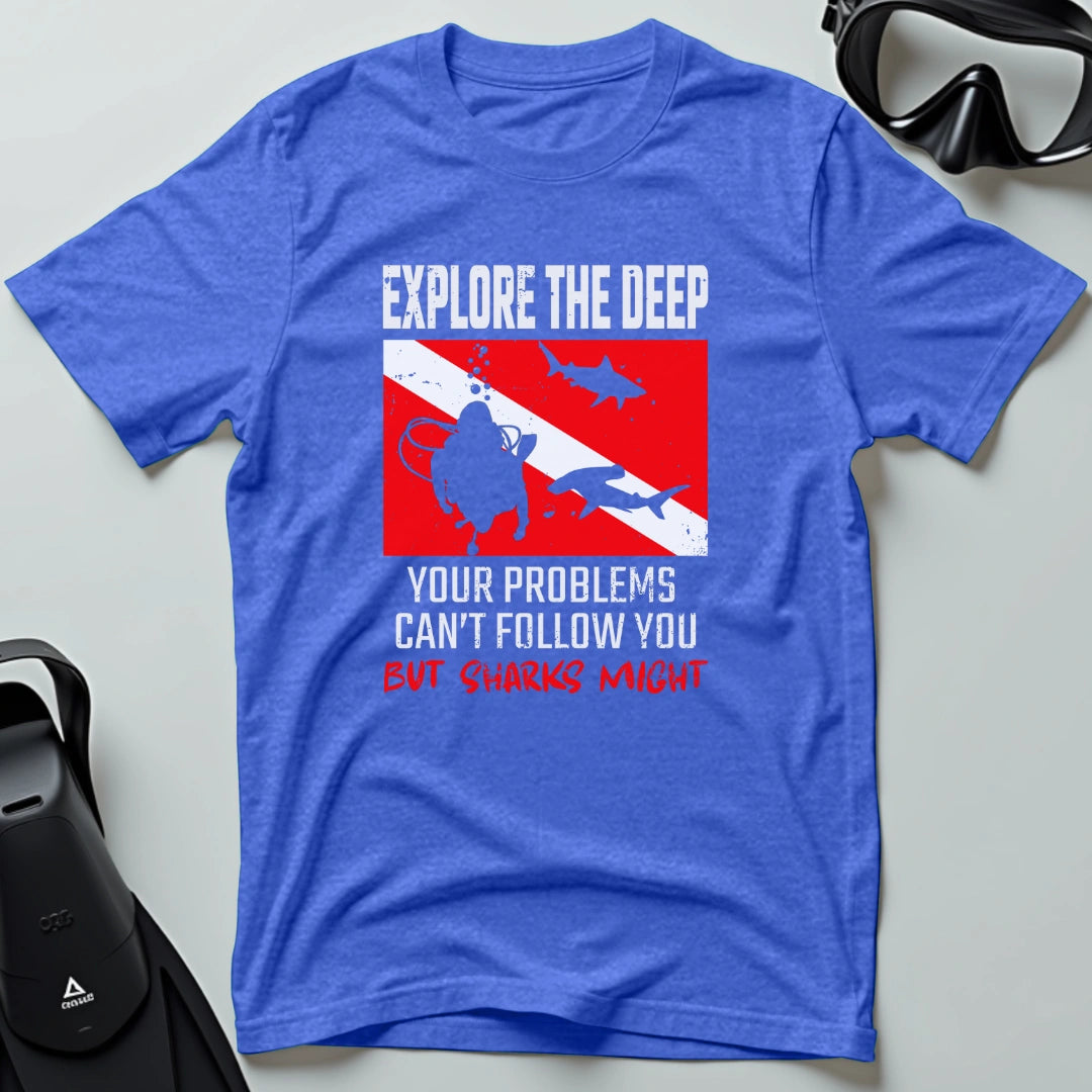Sharks Might 2nd Dive T-shirt