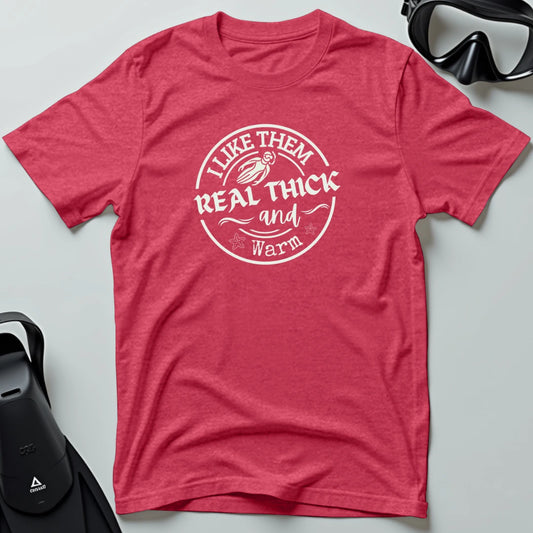 Wetsuit - I Like Them Real Thick T-shirt