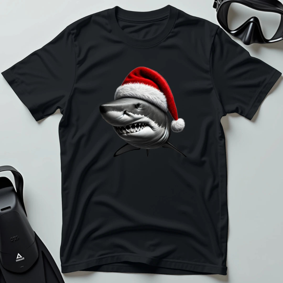 Christmas Shark T-shirt