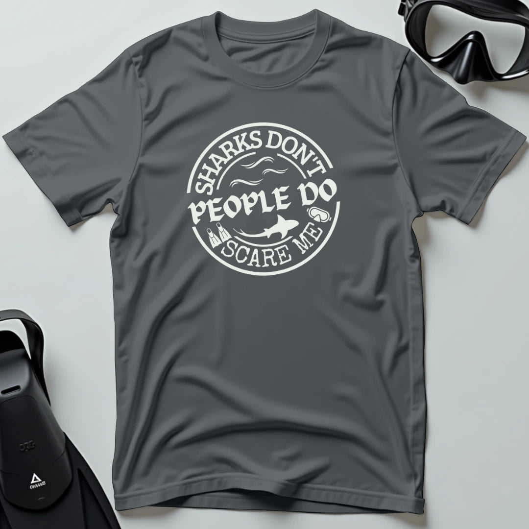 Sharks don't scare me 2nd Dive T-shirt