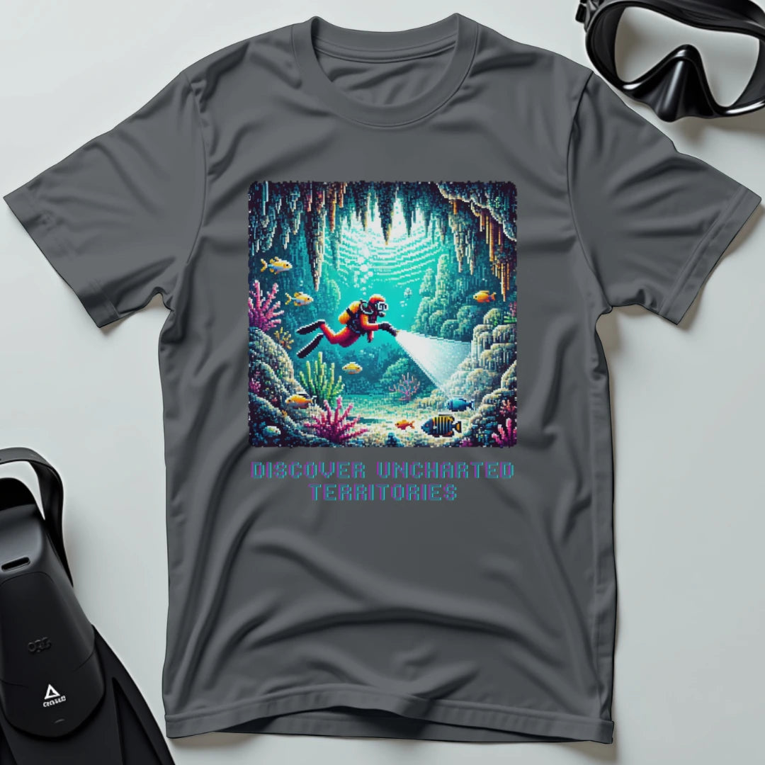 Discover Uncharted Territories Video Game T-shirt