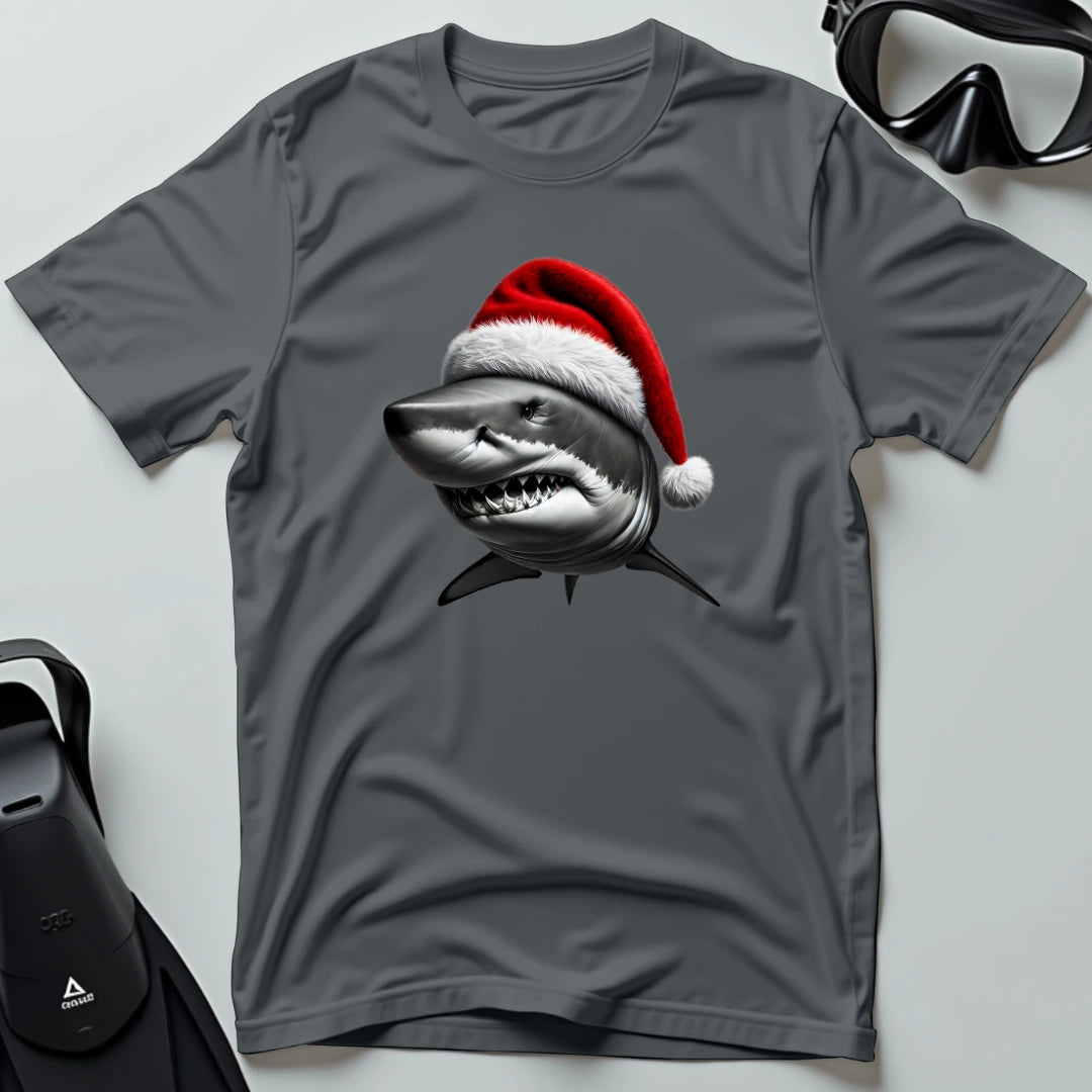 Christmas Shark T-shirt