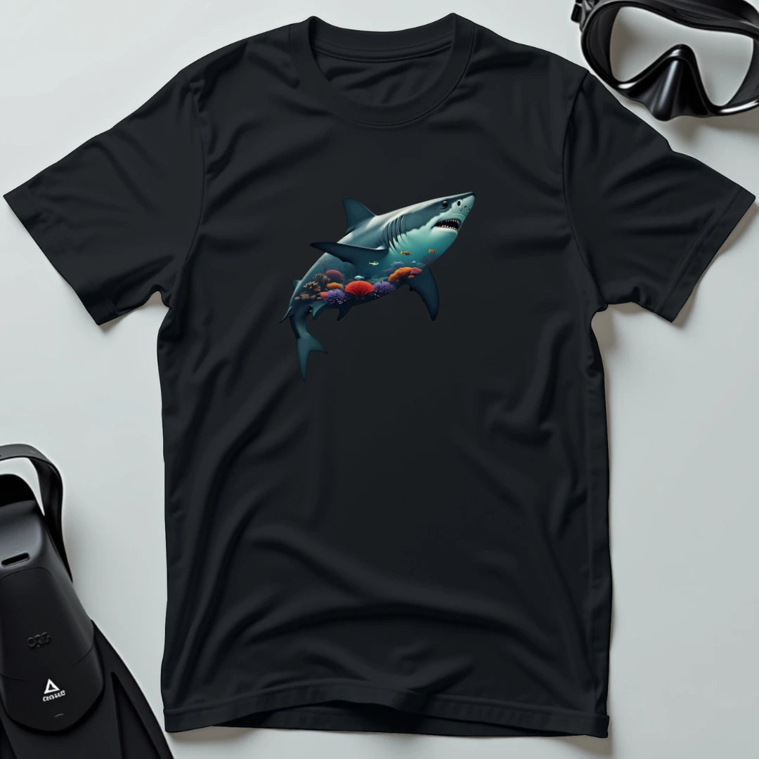 Shark`s Silhouette T-shirt