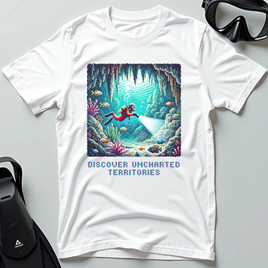 Discover Uncharted Territories Video Game T-shirt