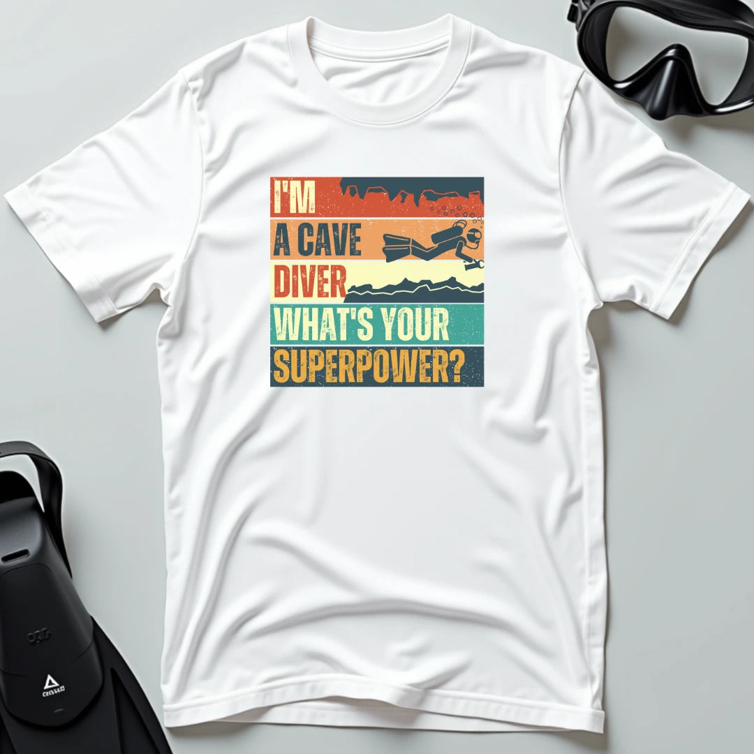 What's Your Superpower Cave T-shirt