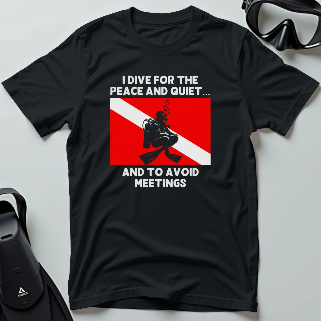 Avoid Meetings 2nd Dive T-shirt