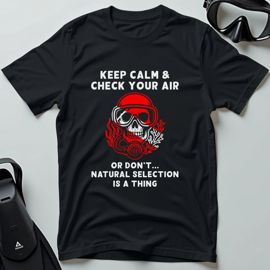 Check Your Air 4th Dive T-shirt