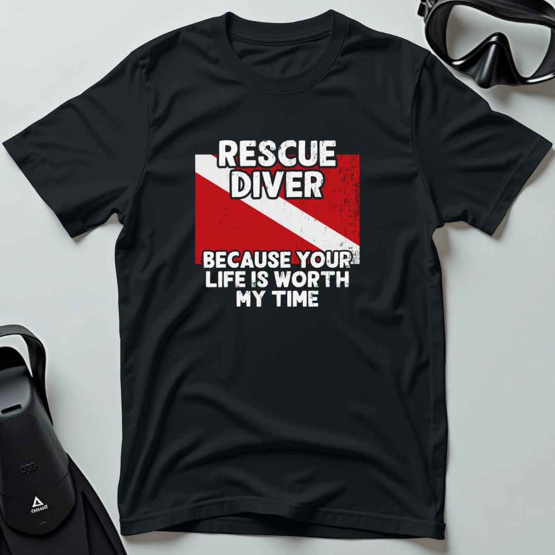 Rescue Diver 4th Dive T-shirt