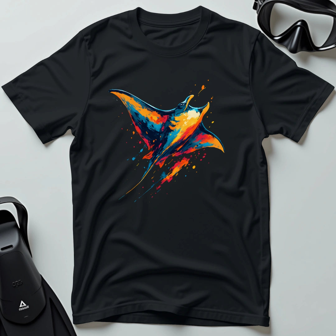 Neon Manta Ray 2nd Dive T-shirt