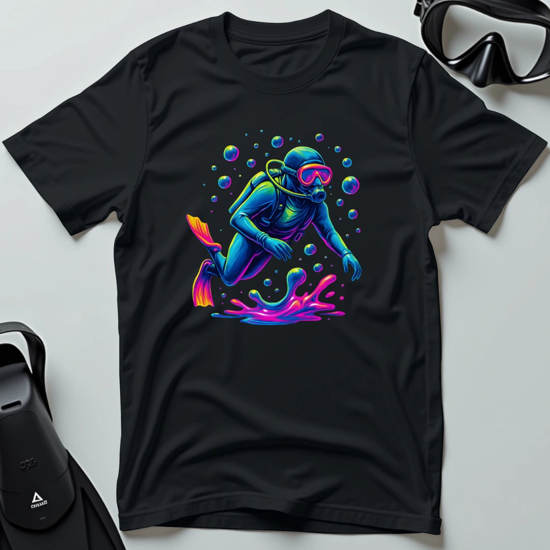 Neon Diver T-shirt