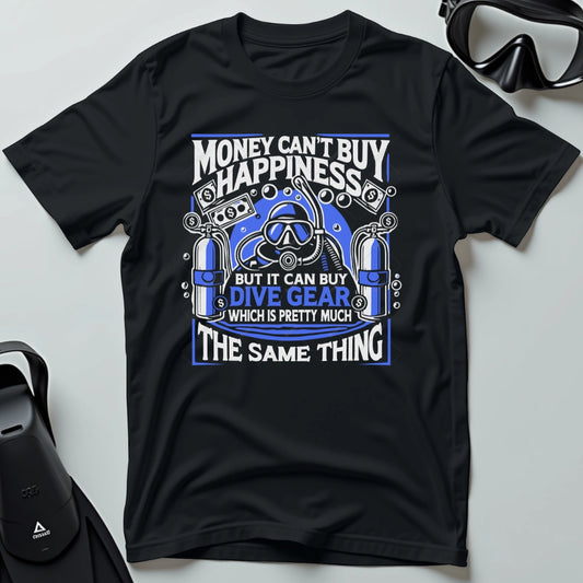 Money can't buy Happiness 2nd Dive T-shirt