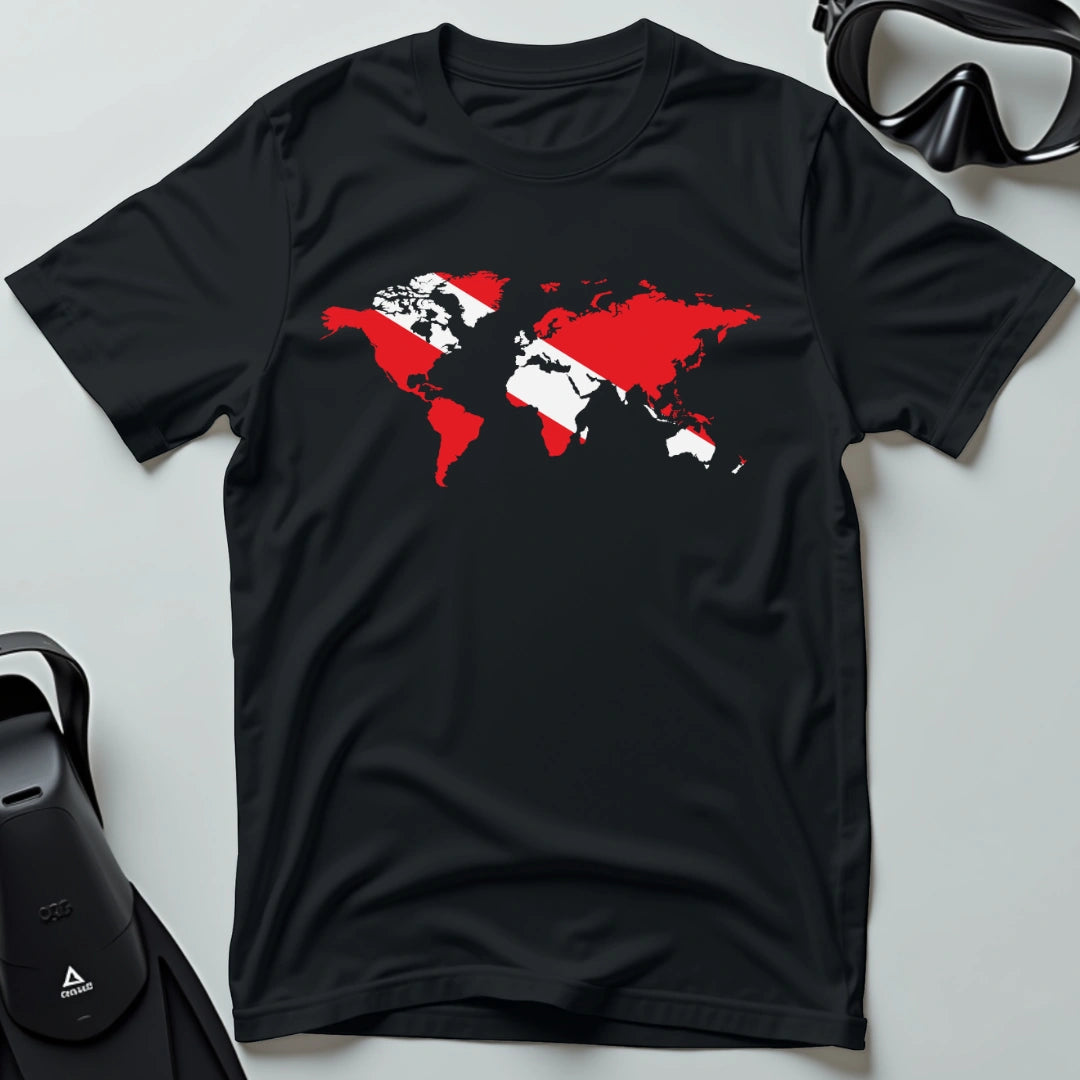 World Map T-shirt