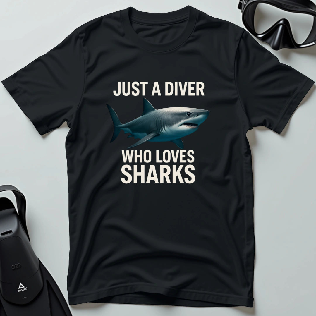 Who Loves Sharks T-shirt