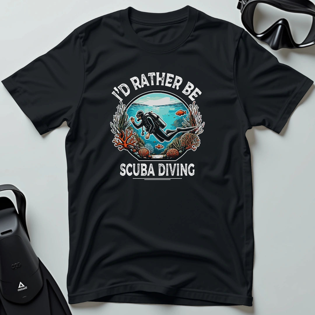 I'd Rather Be 2nd Dive T-shirt