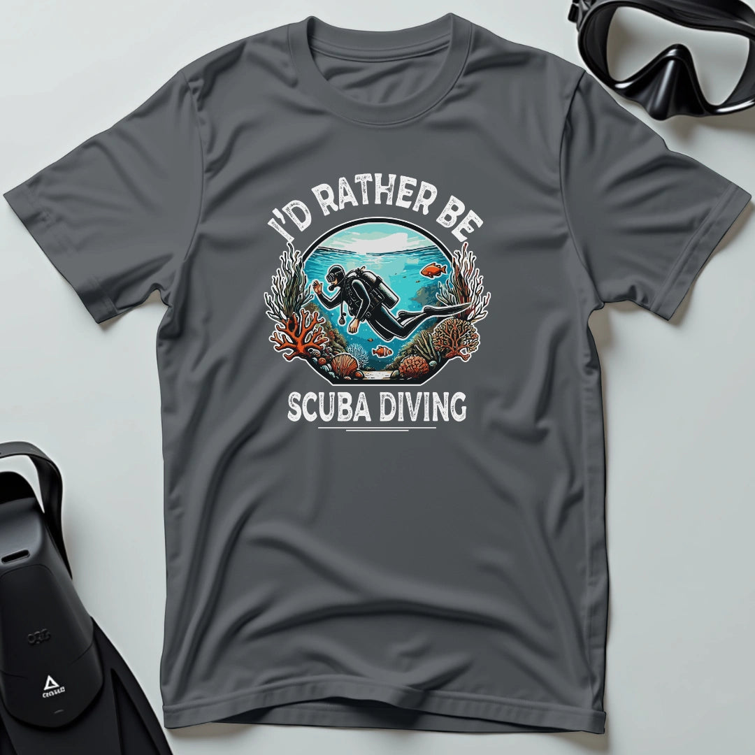 I'd Rather Be 2nd Dive T-shirt