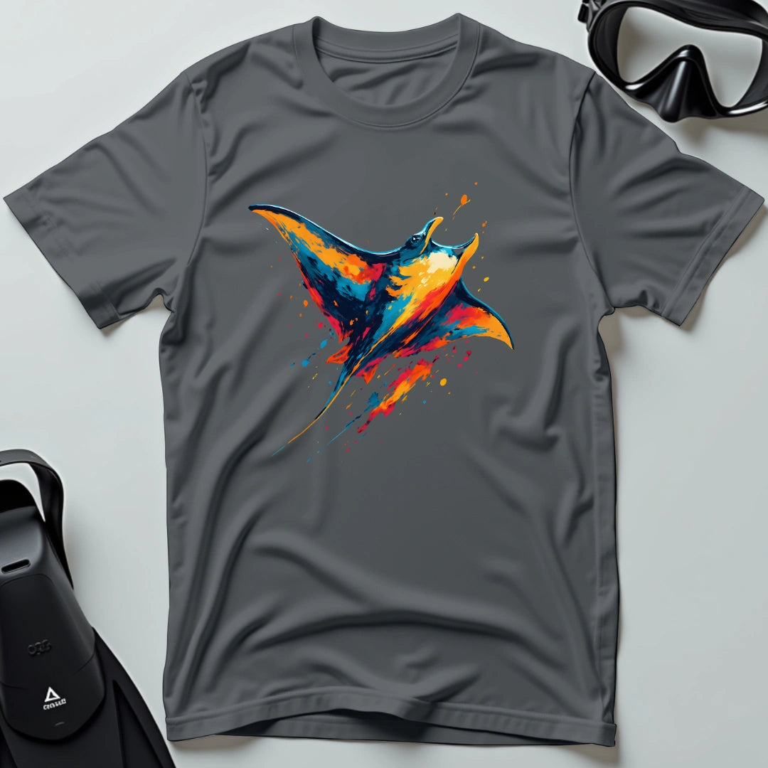 Neon Manta Ray 2nd Dive T-shirt