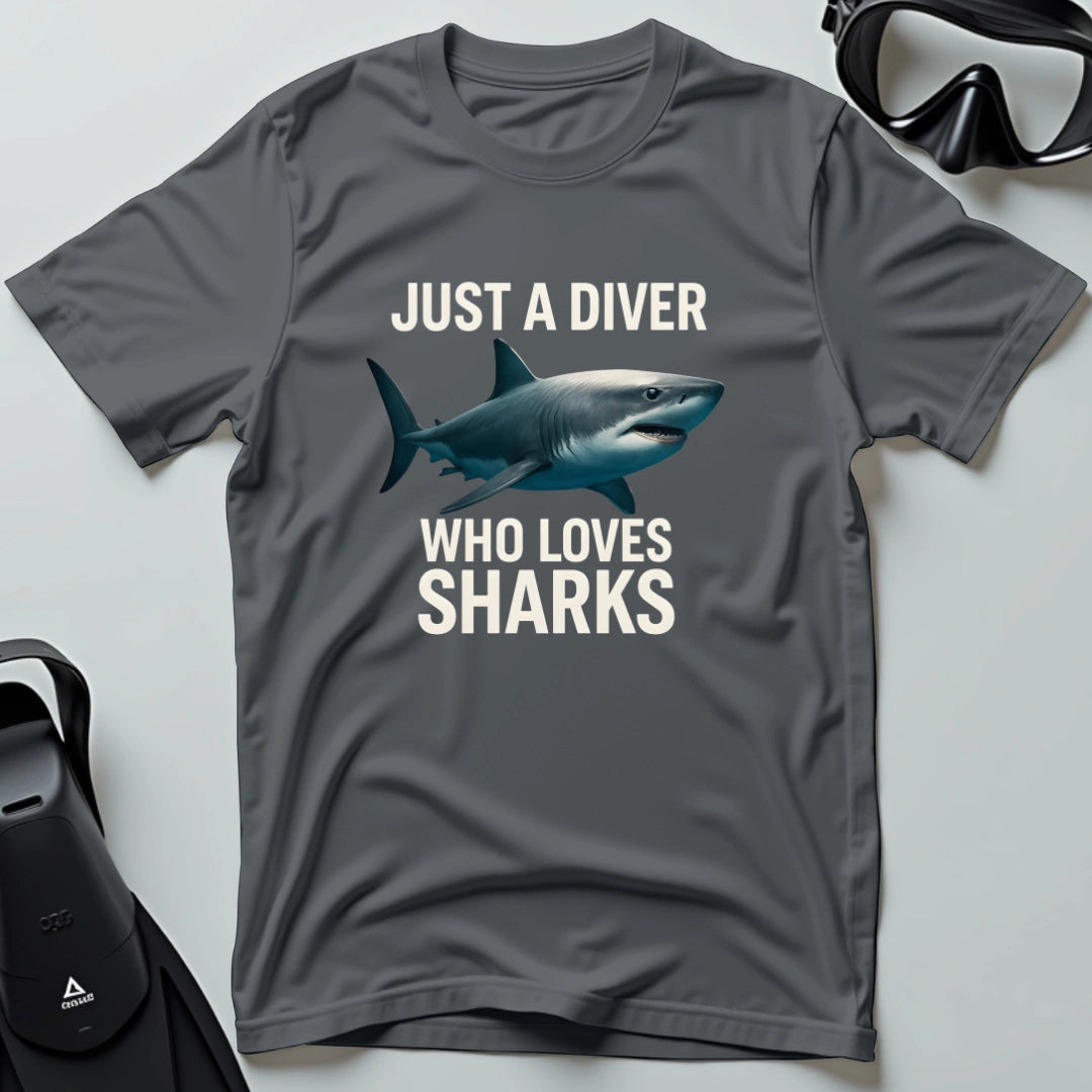 Who Loves Sharks T-shirt