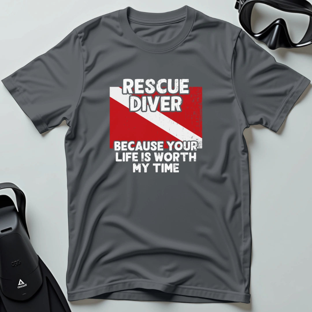 Rescue Diver 4th Dive T-shirt