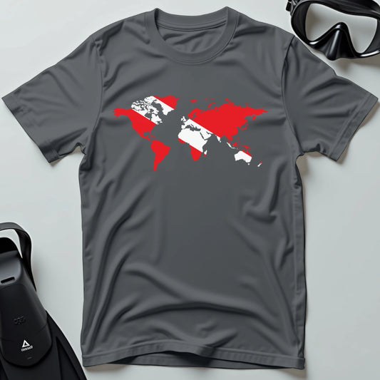 World Map T-shirt