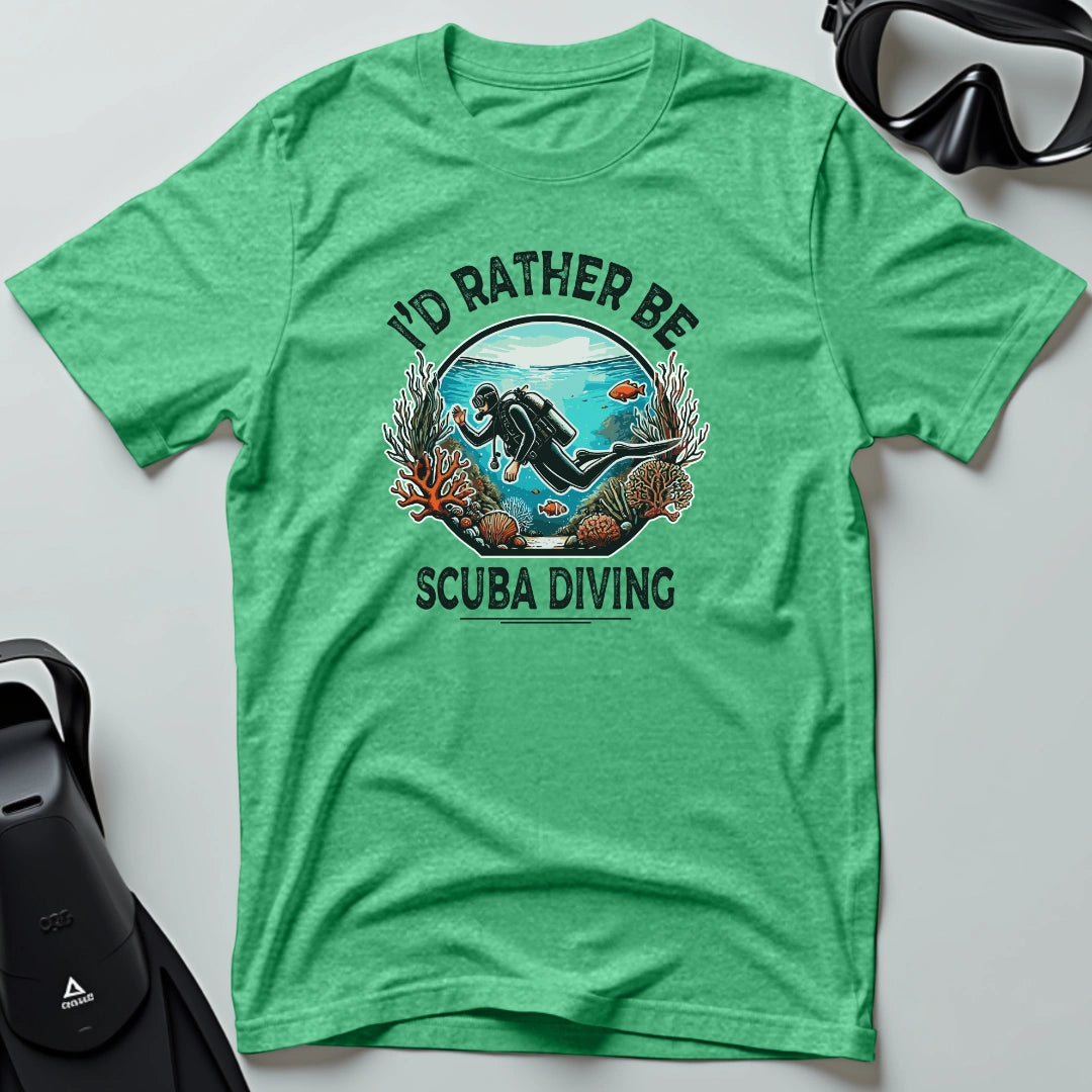 I'd Rather Be 2nd Dive T-shirt