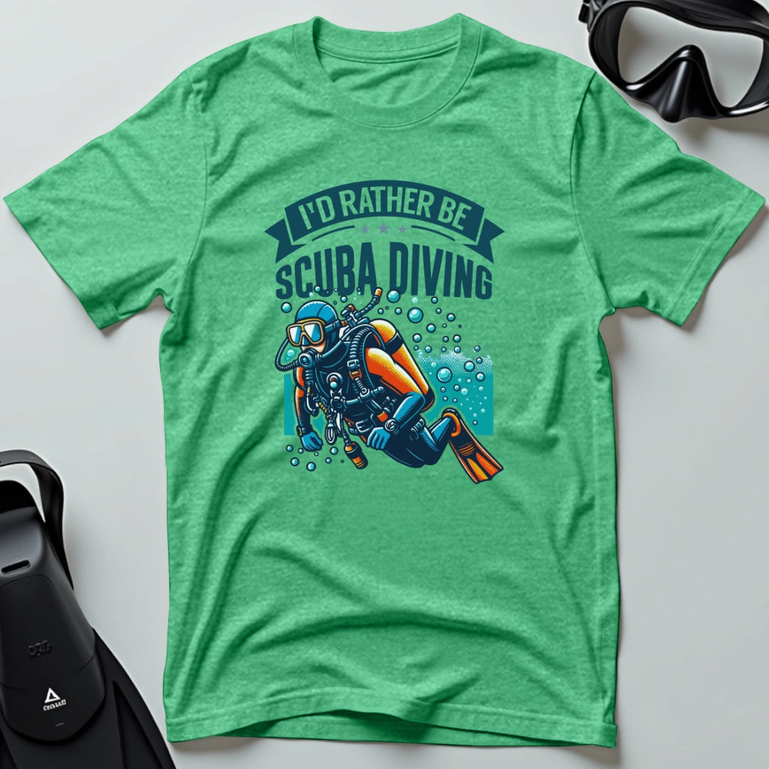 I'd Rather Be 3rd Dive T-shirt