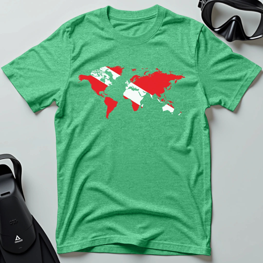World Map T-shirt