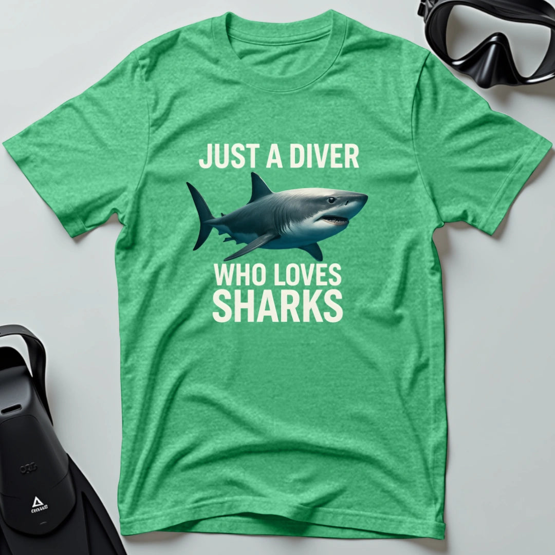 Who Loves Sharks T-shirt