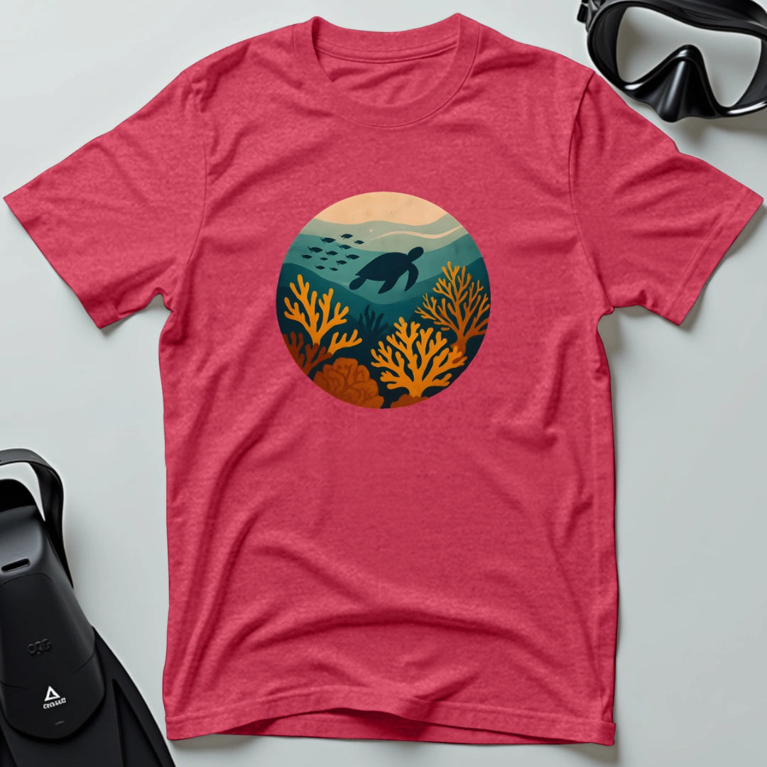 Coral Reef Turtle T-shirt