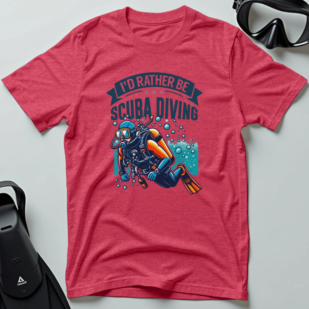 I'd Rather Be 3rd Dive T-shirt