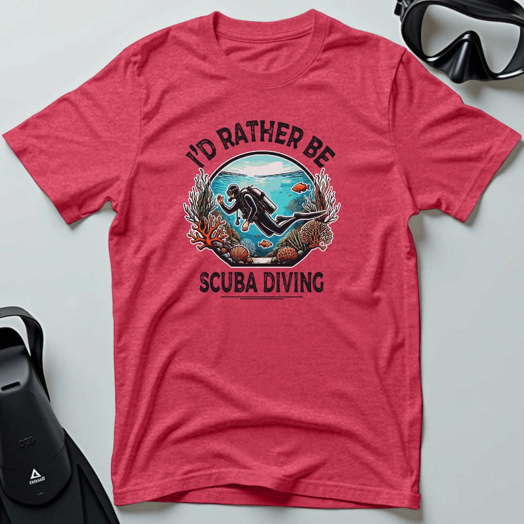 I'd Rather Be 2nd Dive T-shirt