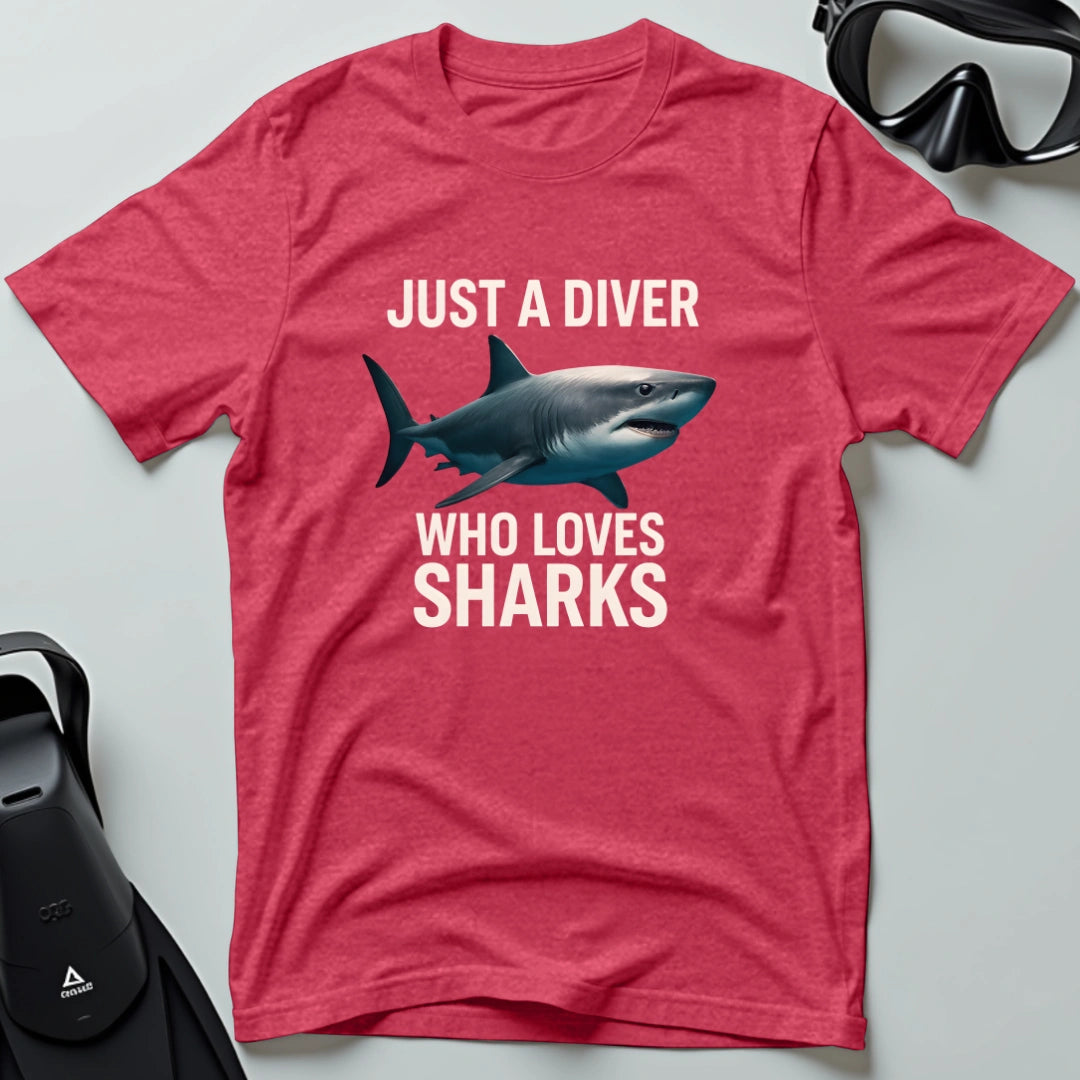 Who Loves Sharks T-shirt