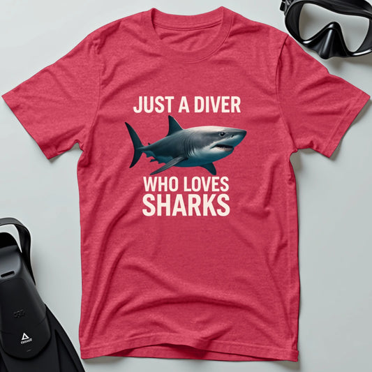 Who Loves Sharks T-shirt