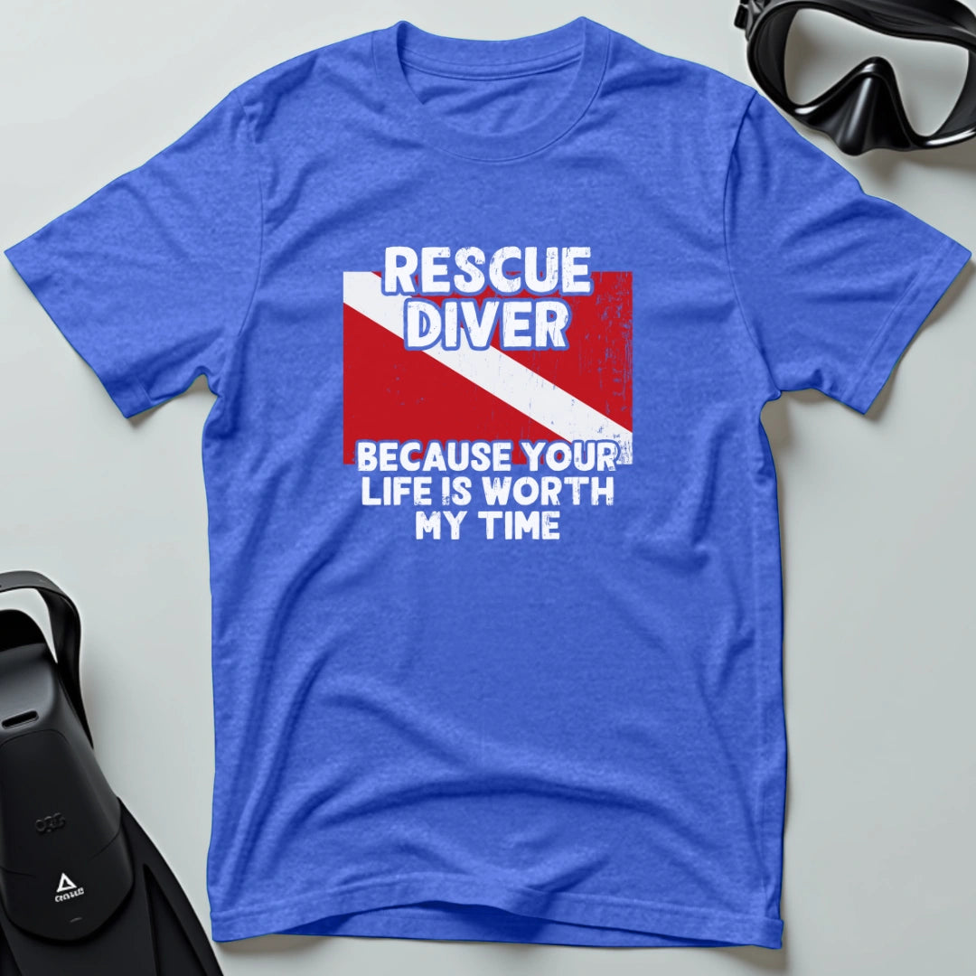 Rescue Diver 4th Dive T-shirt