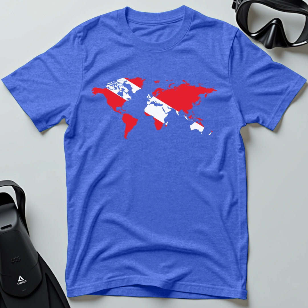 World Map T-shirt