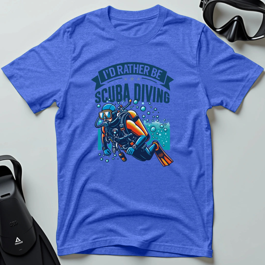 I'd Rather Be 3rd Dive T-shirt
